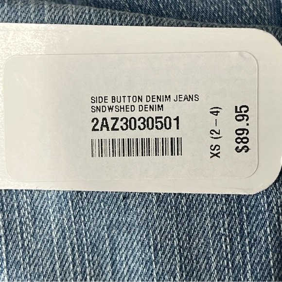 SOFT SURROUNDINGS NWT THE ULTIMATE SNAP UP LEGGINGS JEAN PANTS LIGHT WASH XSMALL - Picture 6 of 14